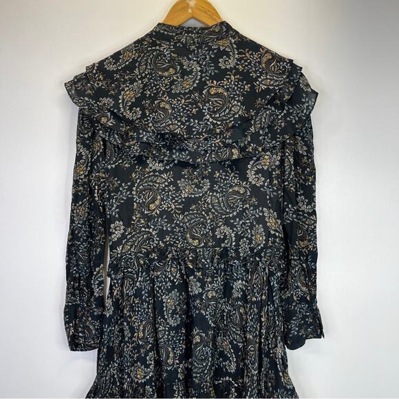Nicholas Paisley Elsie Mini dress black - 10 - Picture 9 of 13
